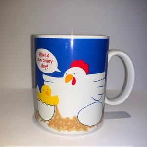 Chicken Hen Hatching Egg Mug Have A Sun Shiny Day Rise And Shine!